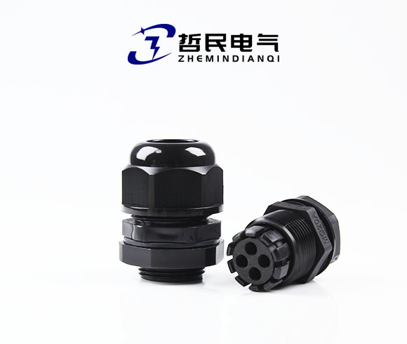 尼龙四孔电缆防水接头