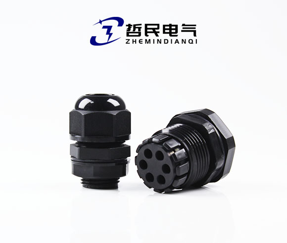 尼龙六孔电缆防水接头